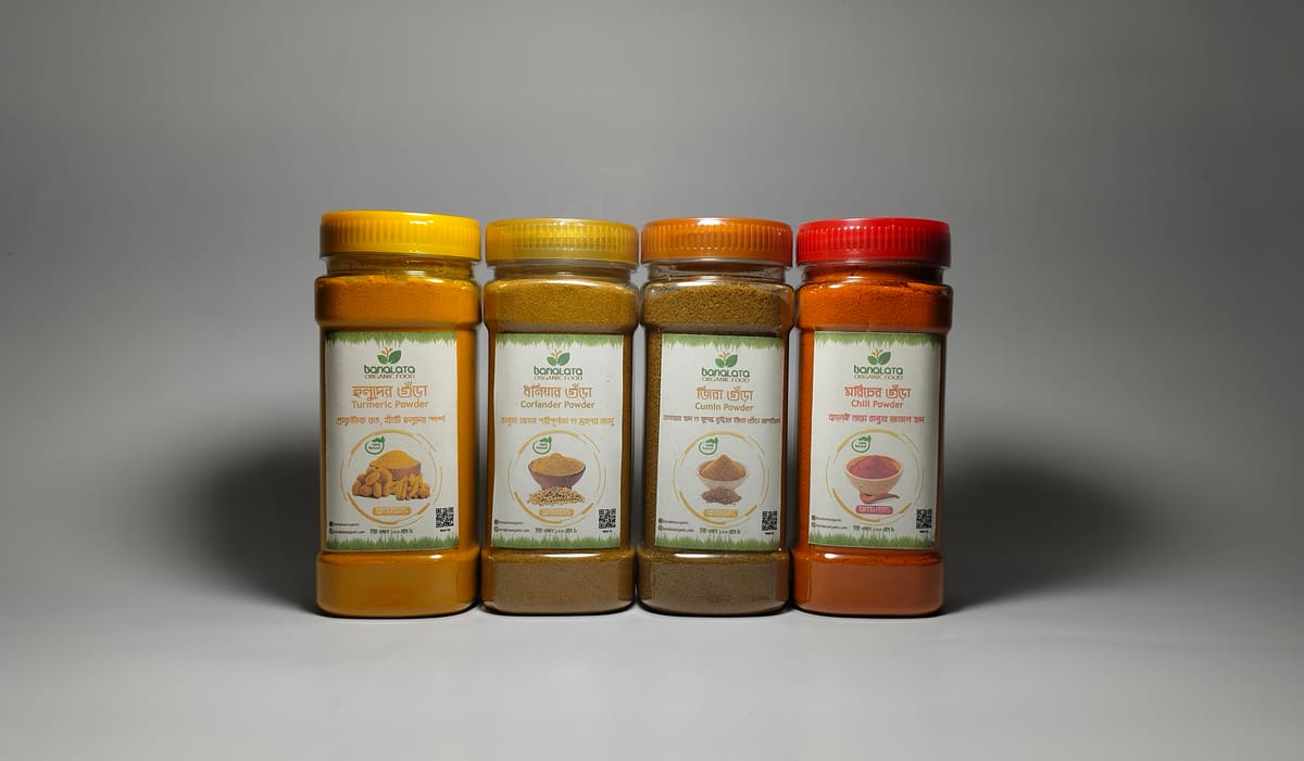 মসলা গুঁড়া কম্বো ১০০ গ্রাম প্যাকেজ - Image 1