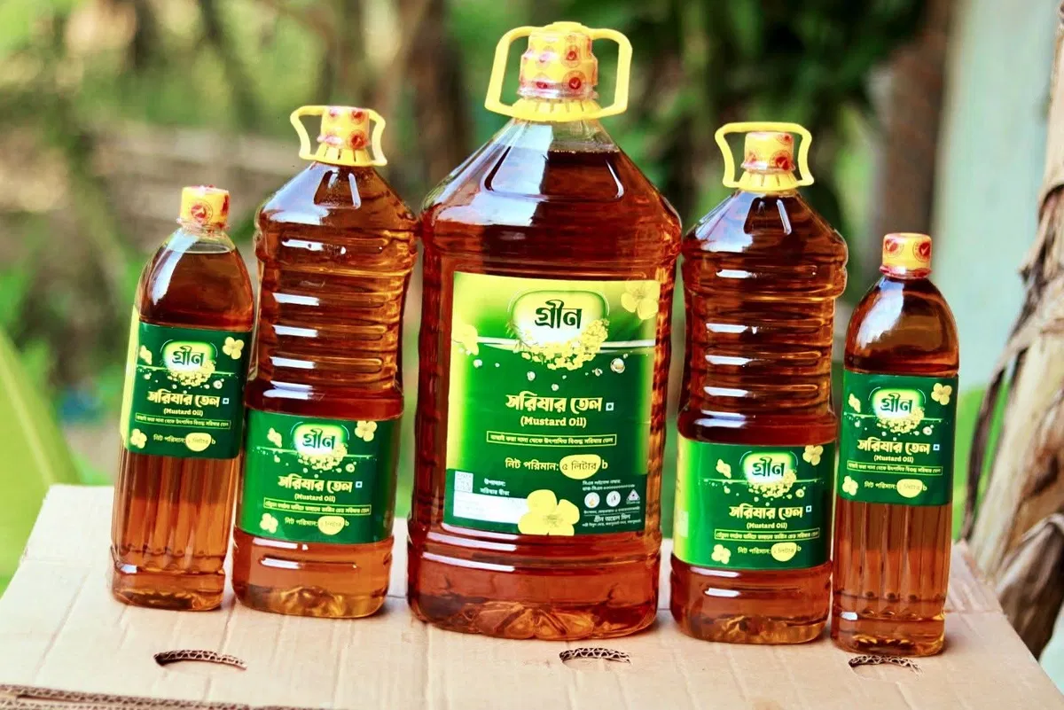 দেশি সরিষার তেল/Deshi Mustard Oil 1ltr - Image 1