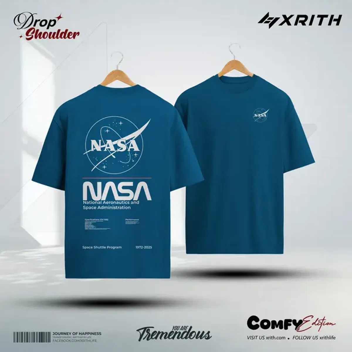 Comfy Edition Drop-Shoulder Nasa - Image 1