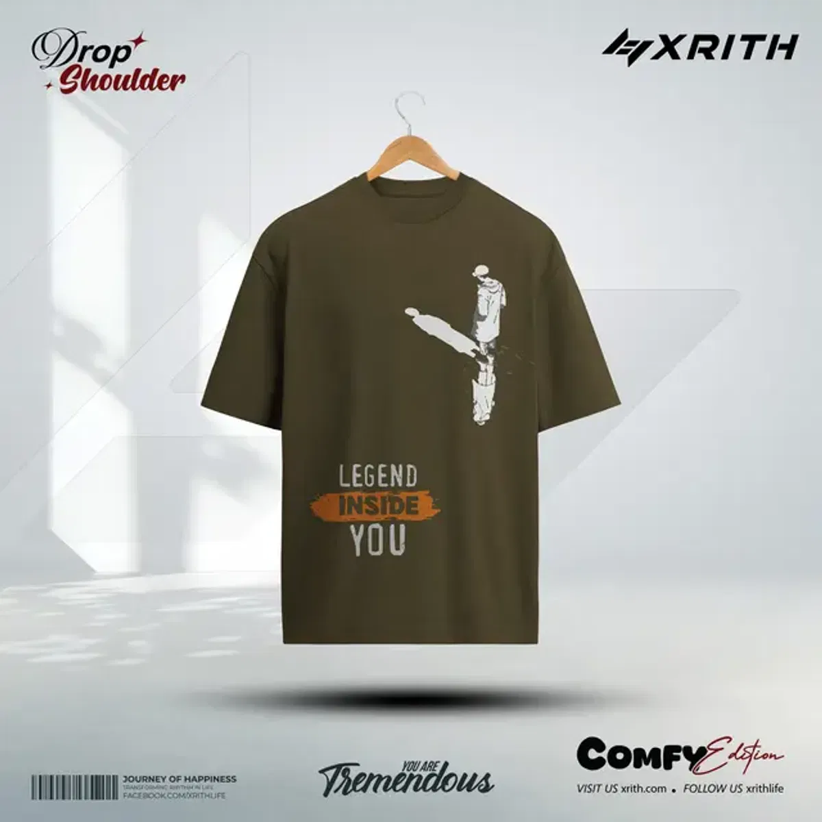 Comfy Edition Drop-Shoulder Legend Inside You - Image 1