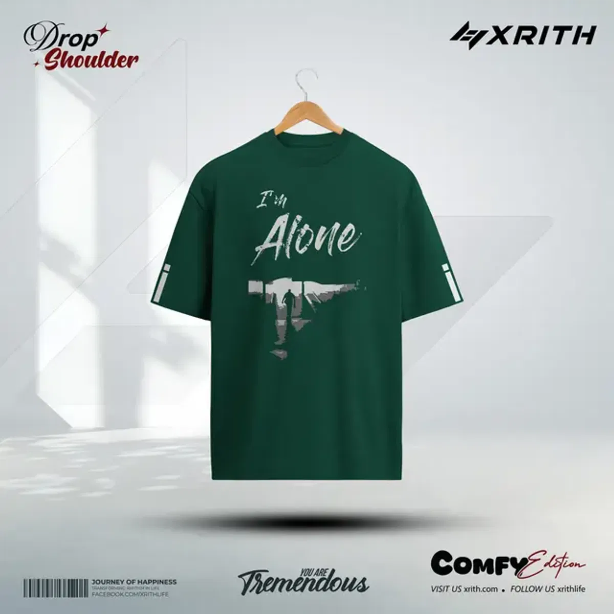 Comfy Edition Drop-Shoulder I'm Alone - Image 1