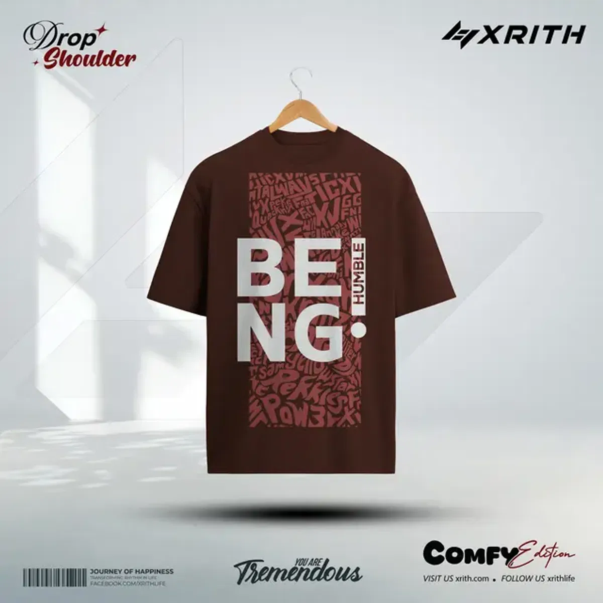 Comfy Edition Drop-Shoulder Being Humble - Image 1
