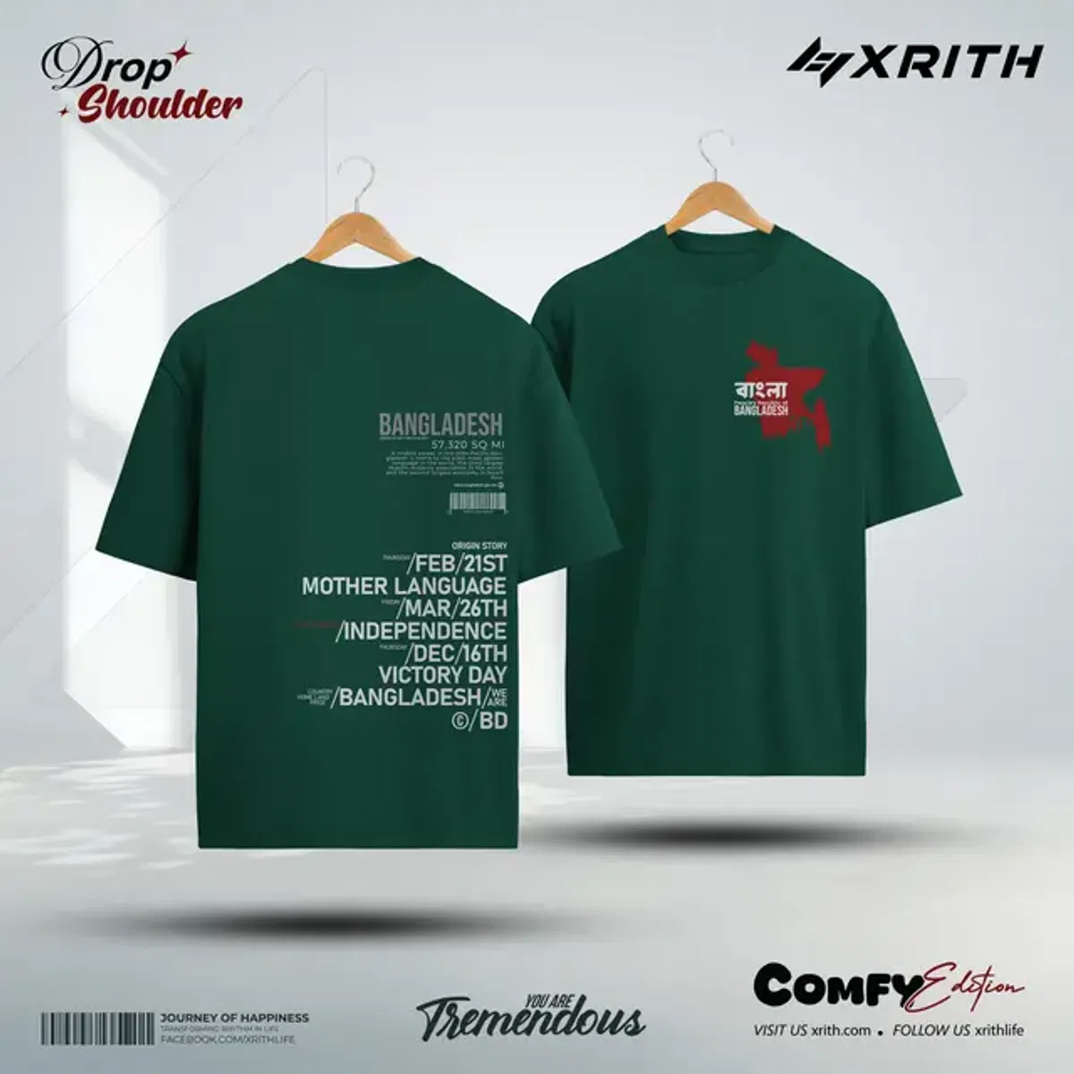 Comfy Edition Drop-Shoulder Bangla - Image 1