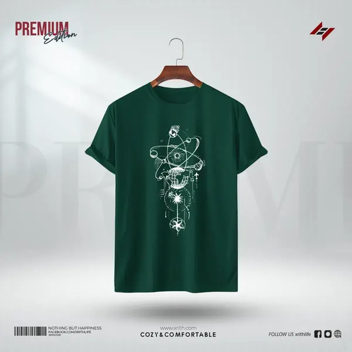 Premium Printed T-Shirt - Lunacode - Image 1
