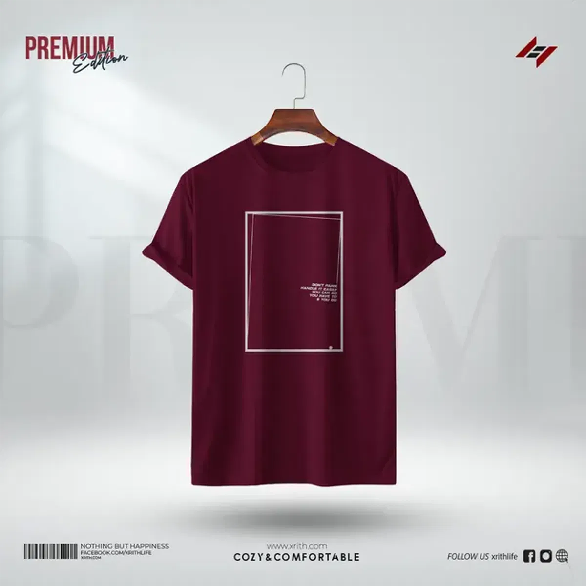 Premium Printed T-Shirt -My Frame - Image 1