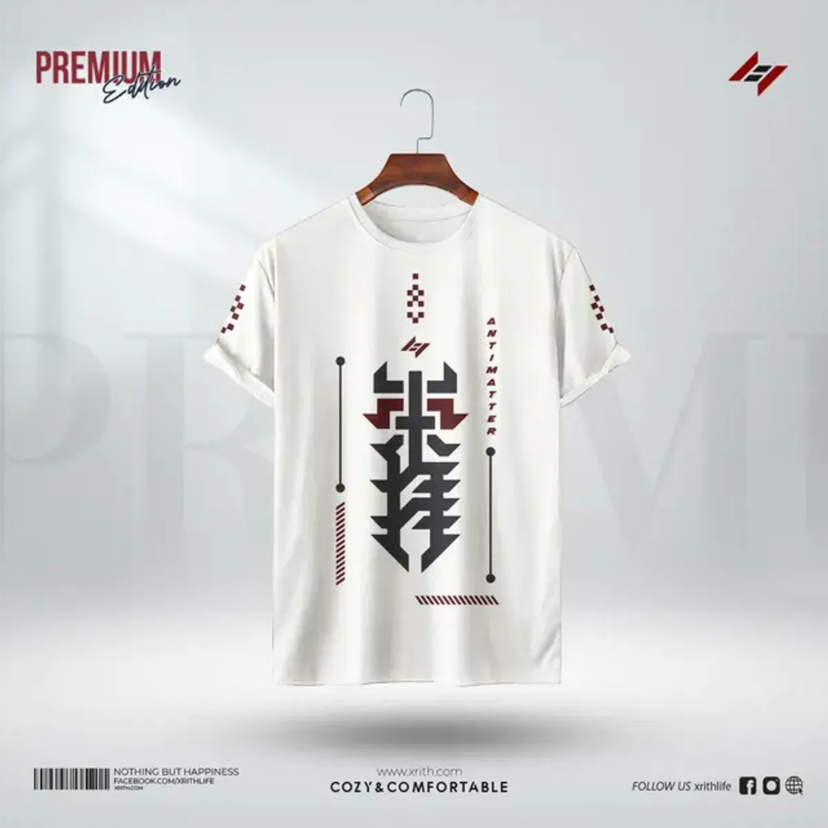 Premium Printed T-Shirt - Antimatter - Image 1