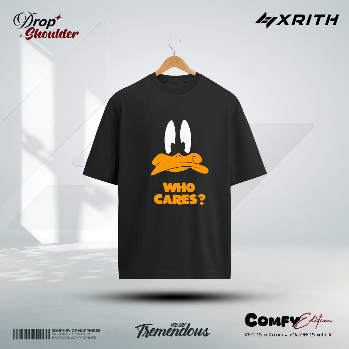 Comfy Edition Drop-Shoulder Who-Cares - Image 1