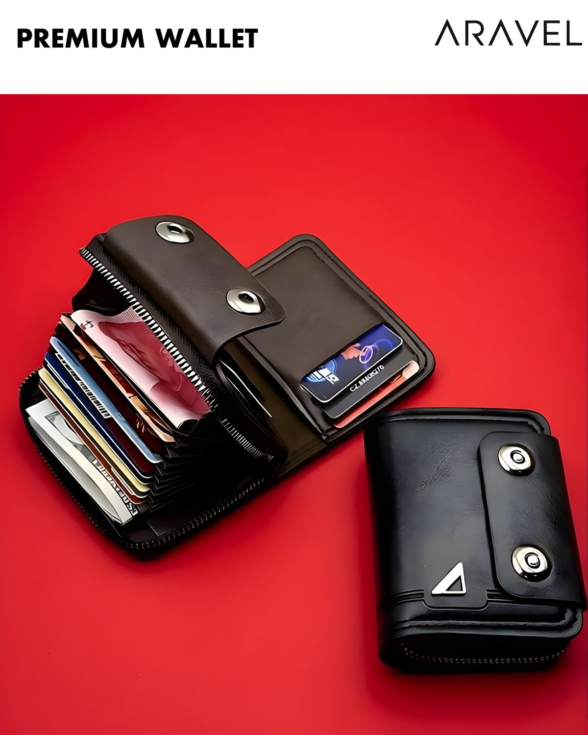 Premium Leather Wallet - Image 1