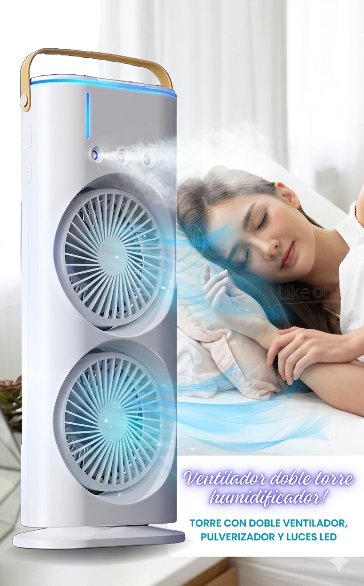 𝐏𝐨𝐫𝐭𝐚𝐛𝐥𝐞 𝐋𝐢𝐠𝐡𝐭 𝐇𝐮𝐦𝐢𝐝𝐢𝐟𝐢𝐞𝐫 𝐃𝐨𝐮𝐛𝐥𝐞-𝐞𝐧𝐝𝐞𝐝 𝐒𝐩𝐫𝐚𝐲 𝐅𝐚𝐧 - Image 1