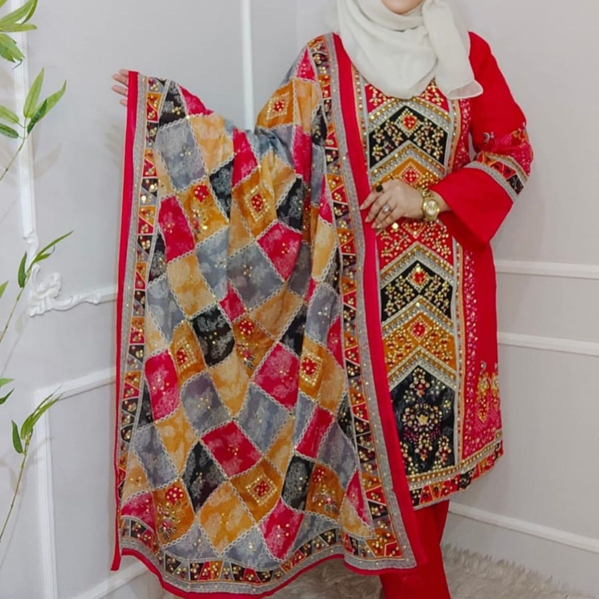 Premium Joypuri Karchupi 3-piece - Image 1