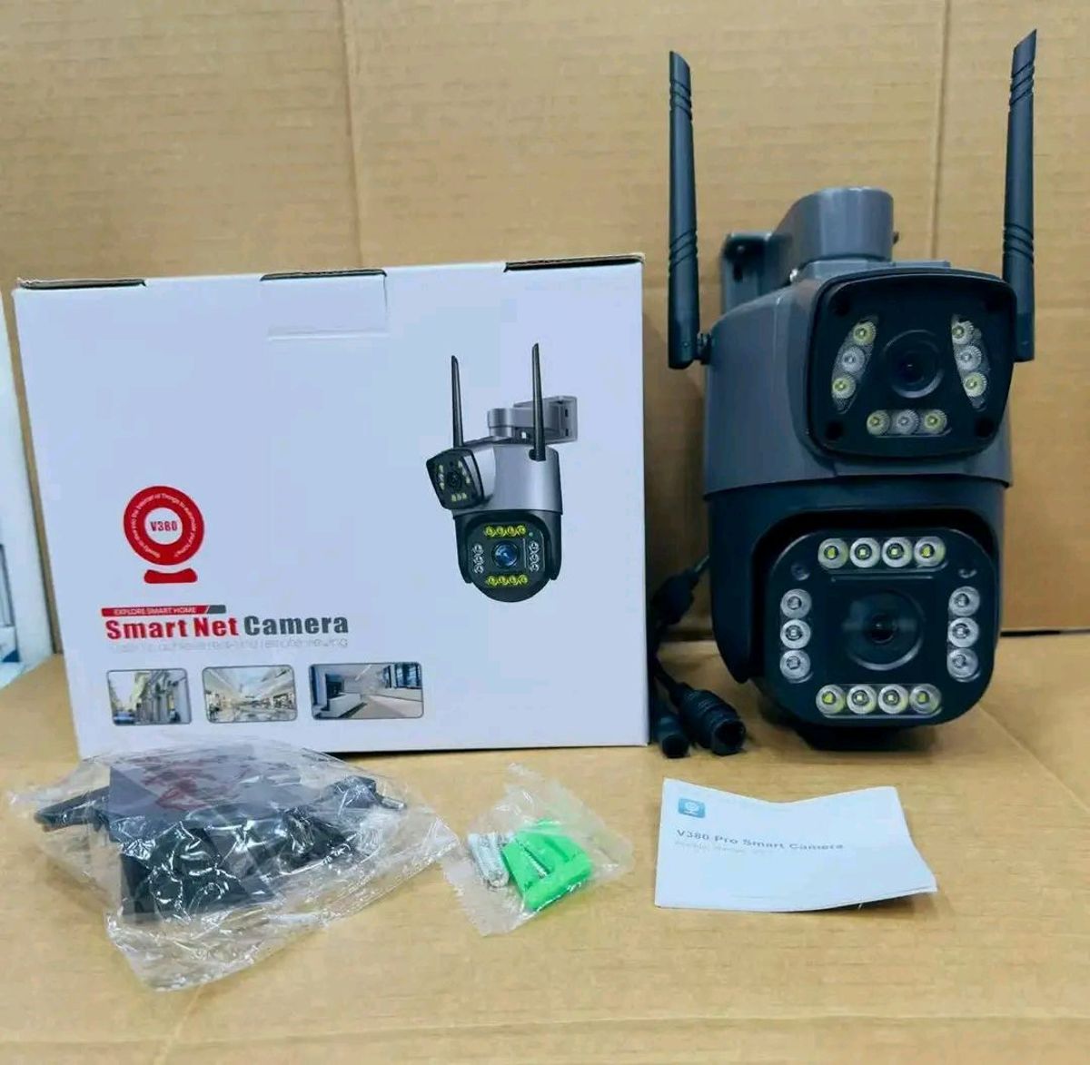 V380 Pro Dual Lens 4G Camera Plus Sim Supported - Image 1