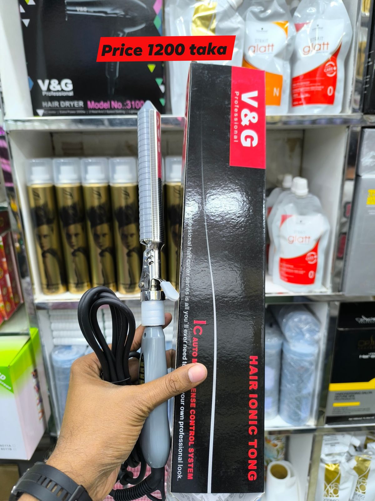 V & g professional curler - Image 1