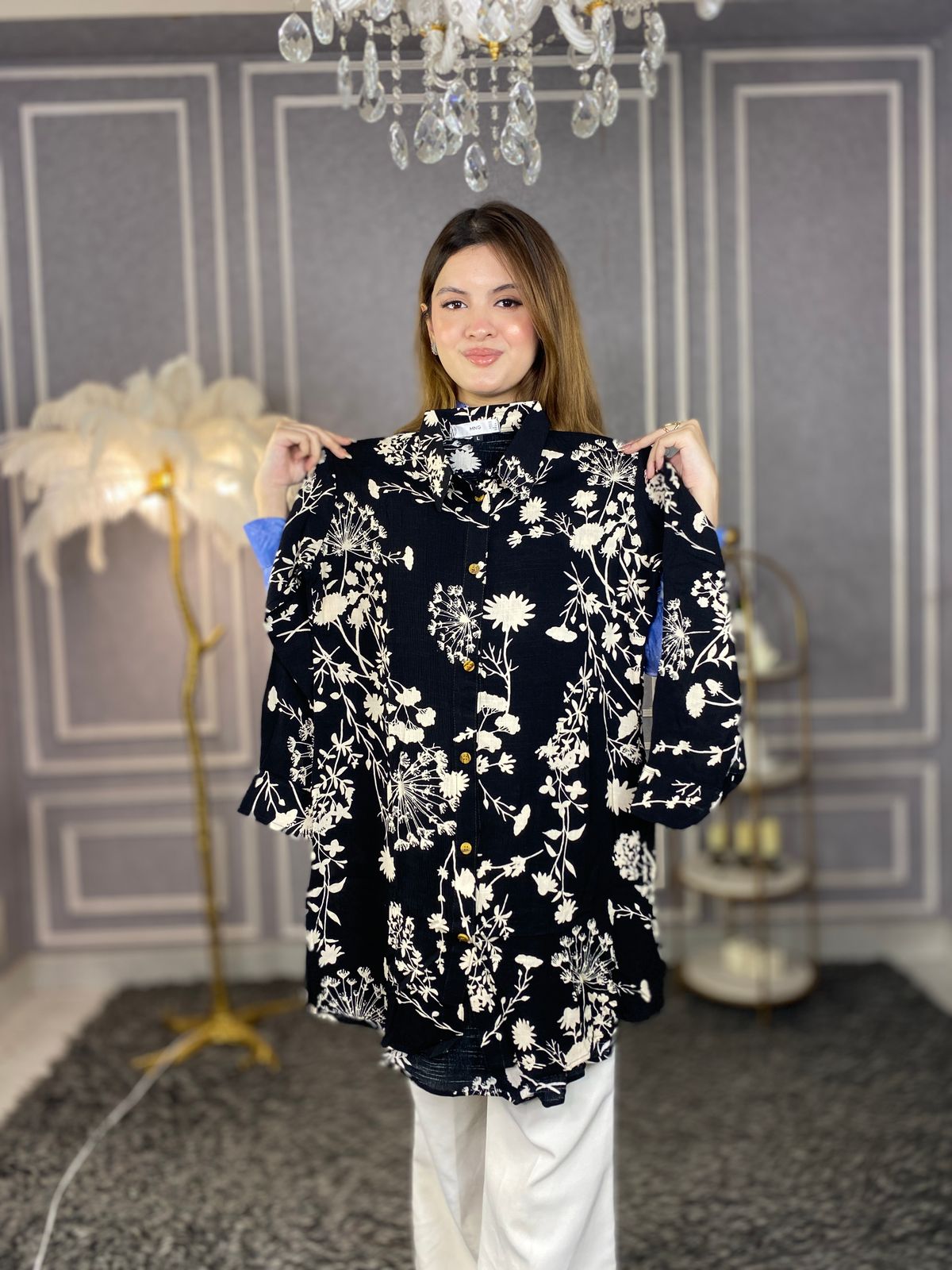 Casual Print Shirt - Image 1