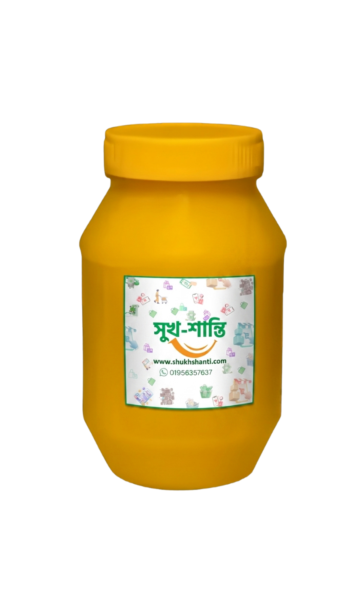 Shahjadpur Premium Pure Cow Ghee – 500g | 100% Authentic Deshi Ghee - Image 1