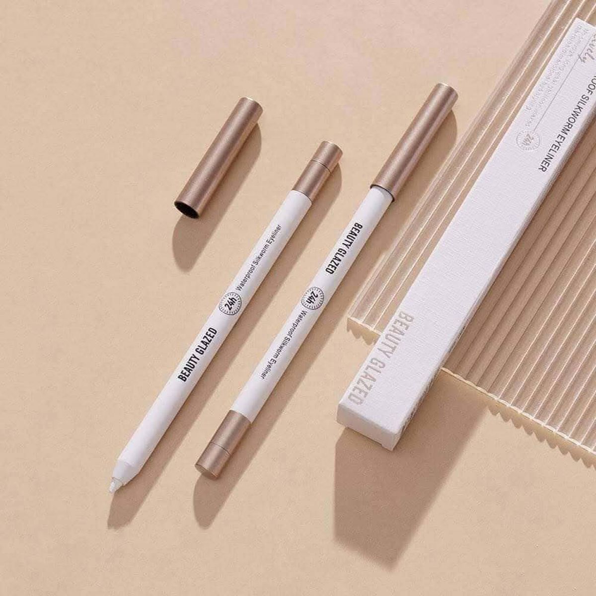 beauty glazed white Kajal - Image 1