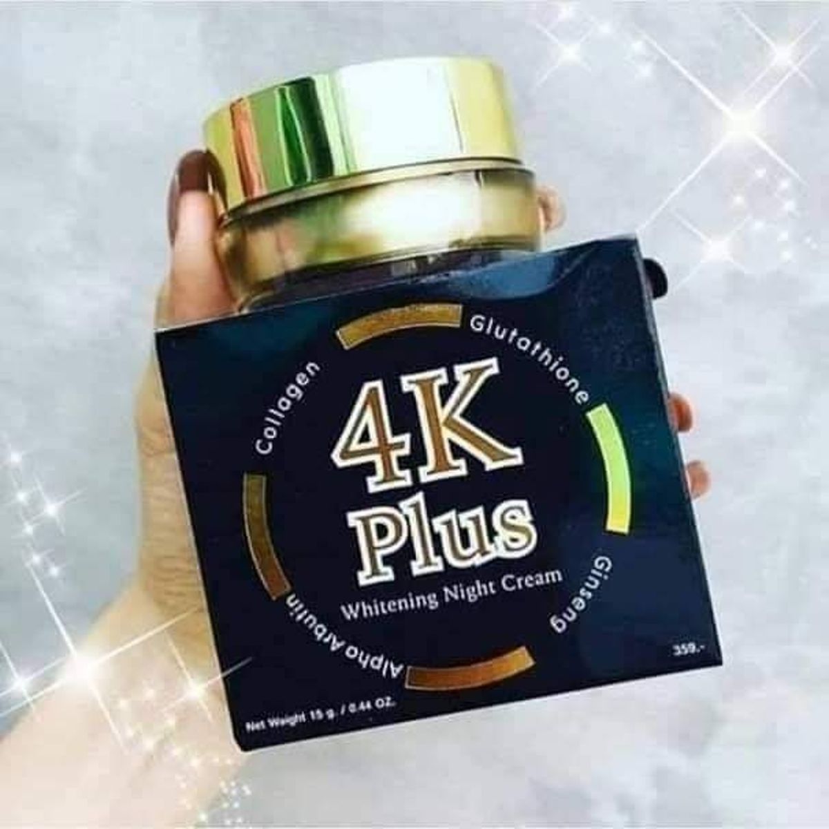 4 k plus whitening night cream - Image 1