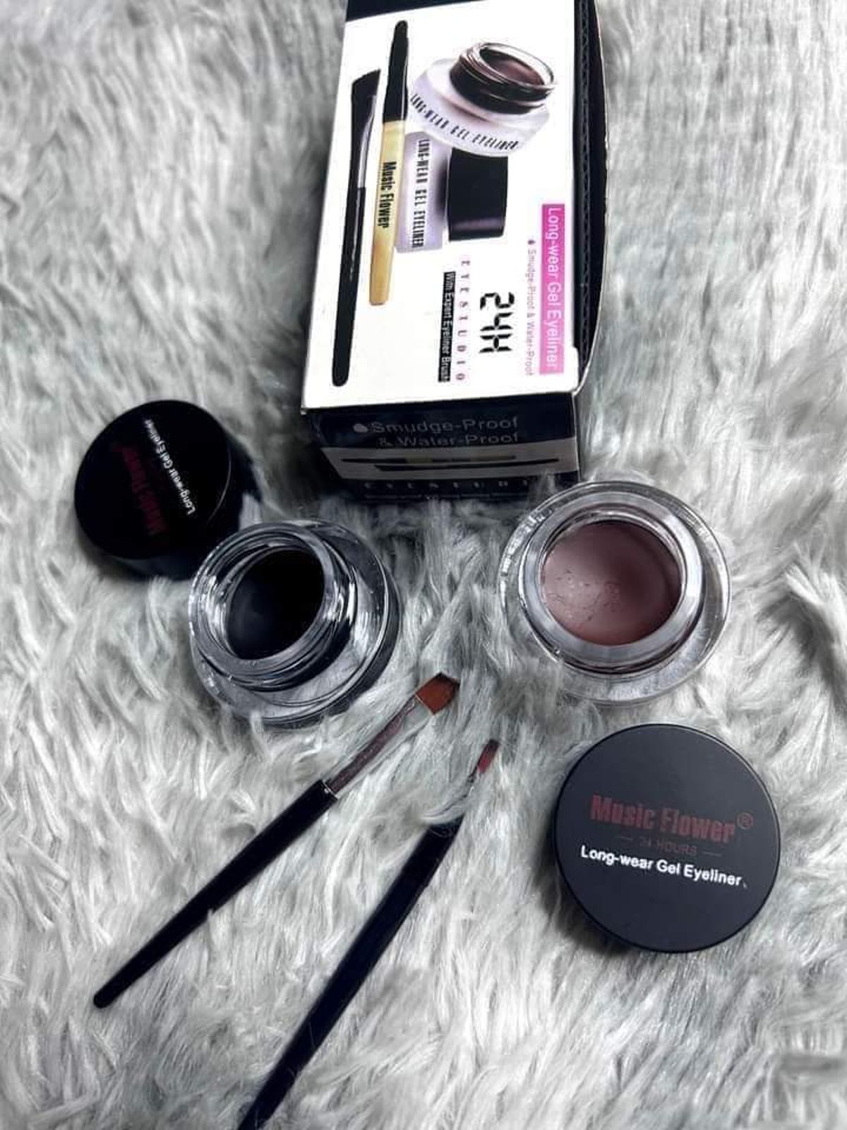 music flowers 2 in 1 gel eyeliner - Image 1