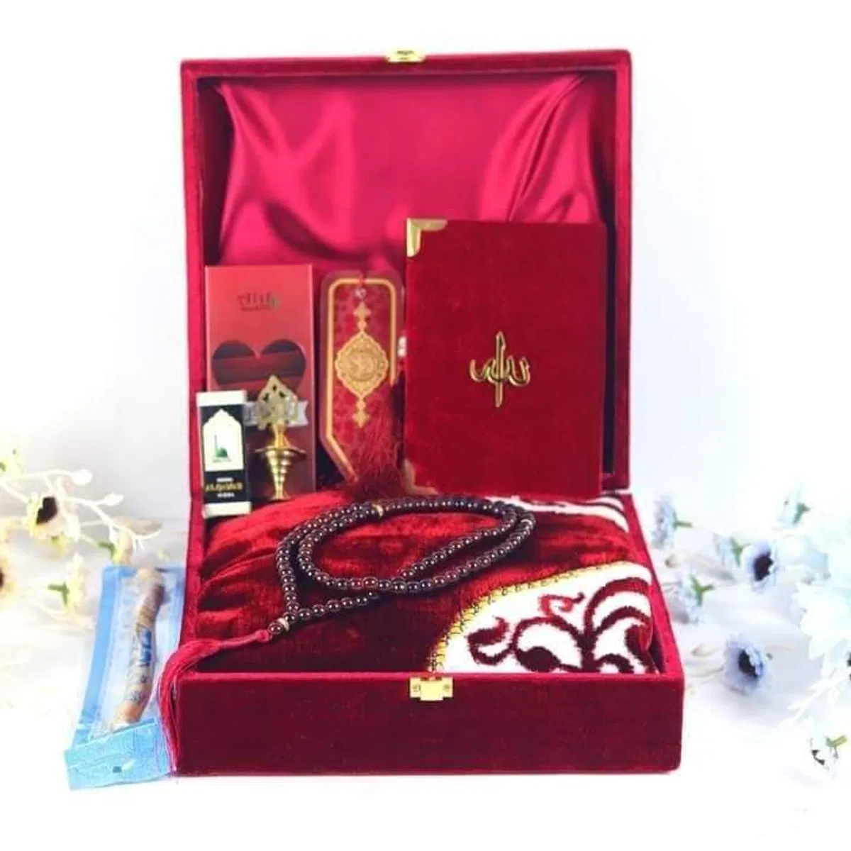 Premium Quran Combo Package - Red ♥️ - Image 1