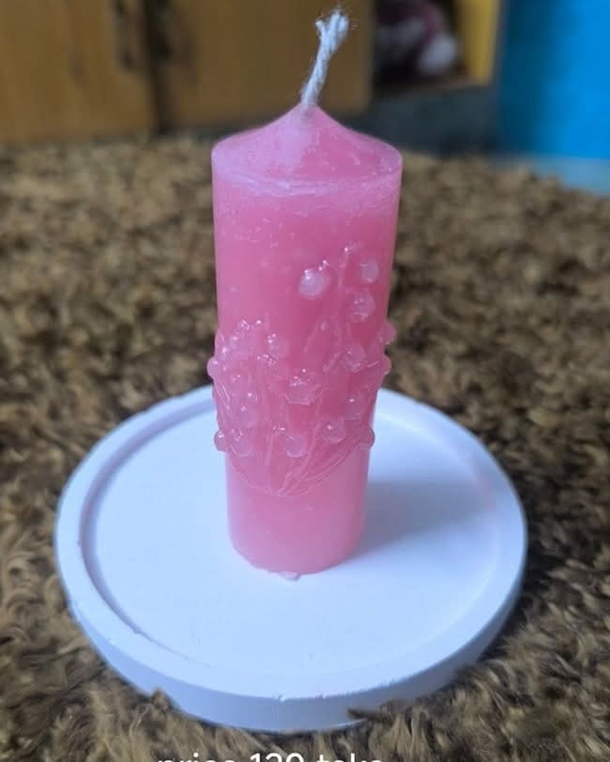 candle+ tray - Image 1