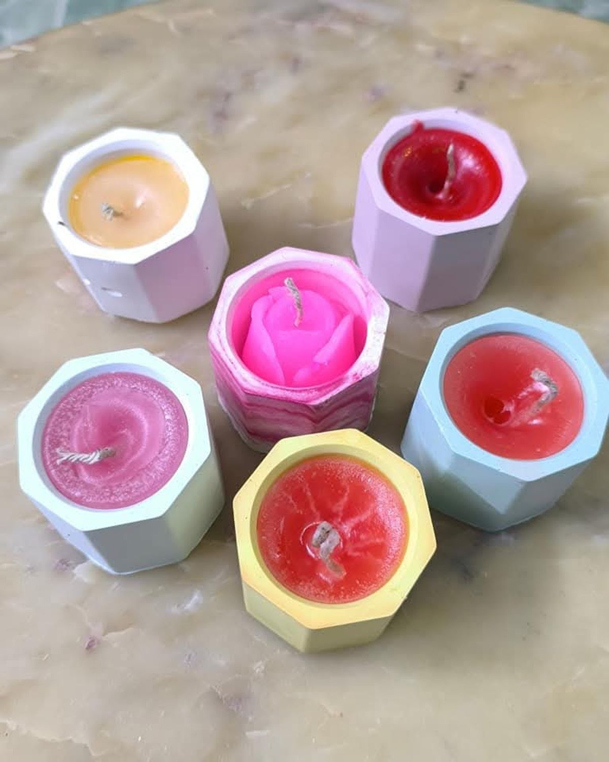 candle + jar (1 piece ) - Image 1