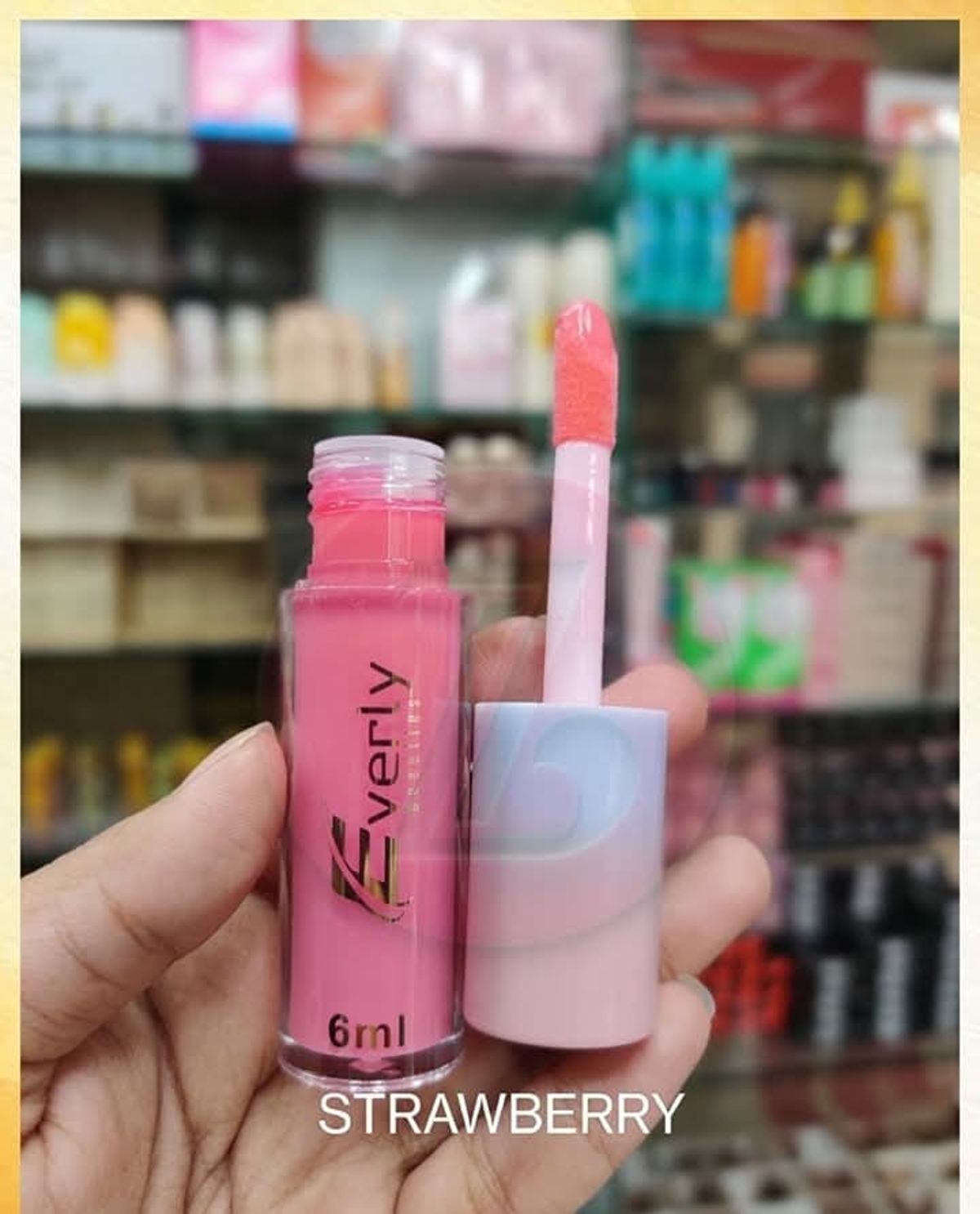 everly tint bloom colour changing lip oil strawberry - Image 1