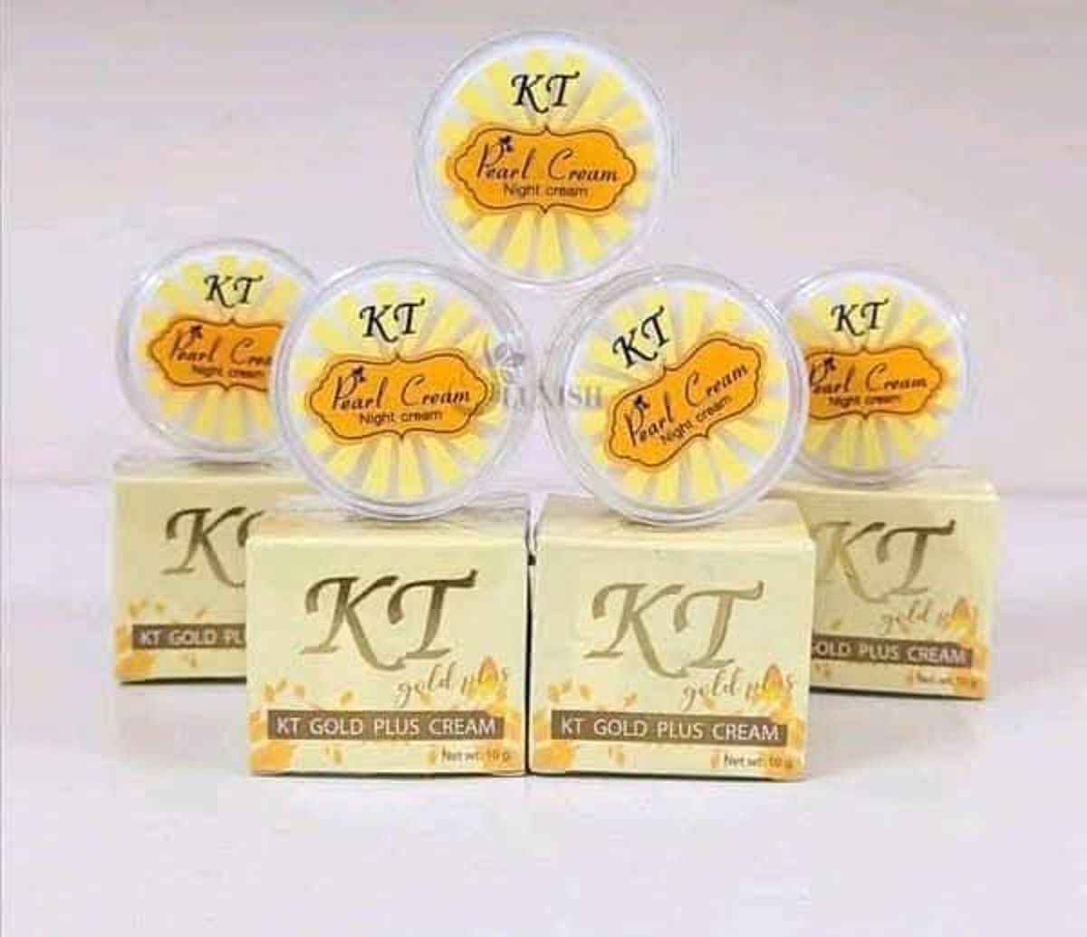 kt gold night cream - Image 1