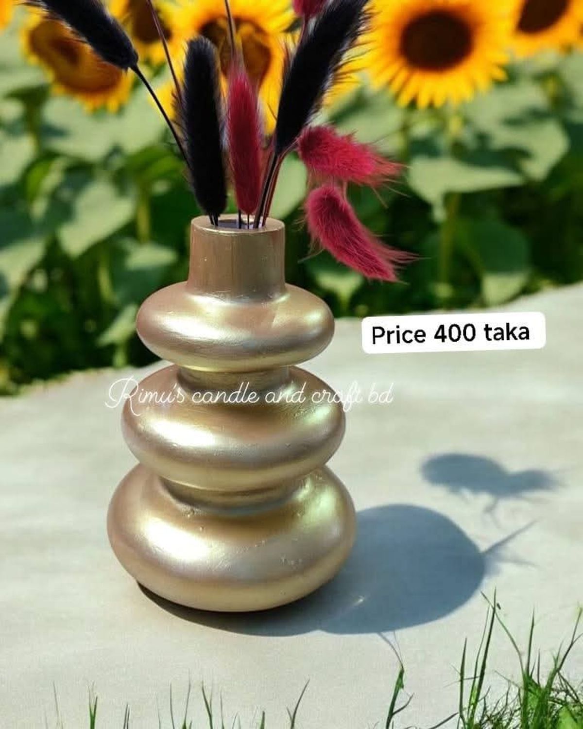 Nordic style flower vase ( without flower) - Image 1
