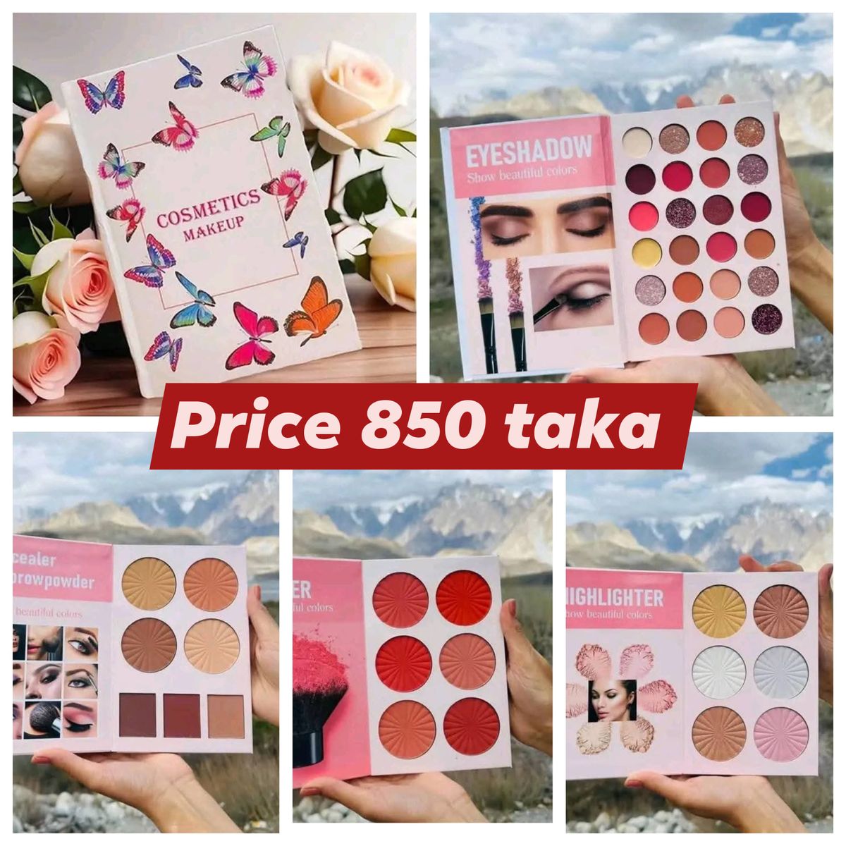 sheglam 4 part pallet - Image 1