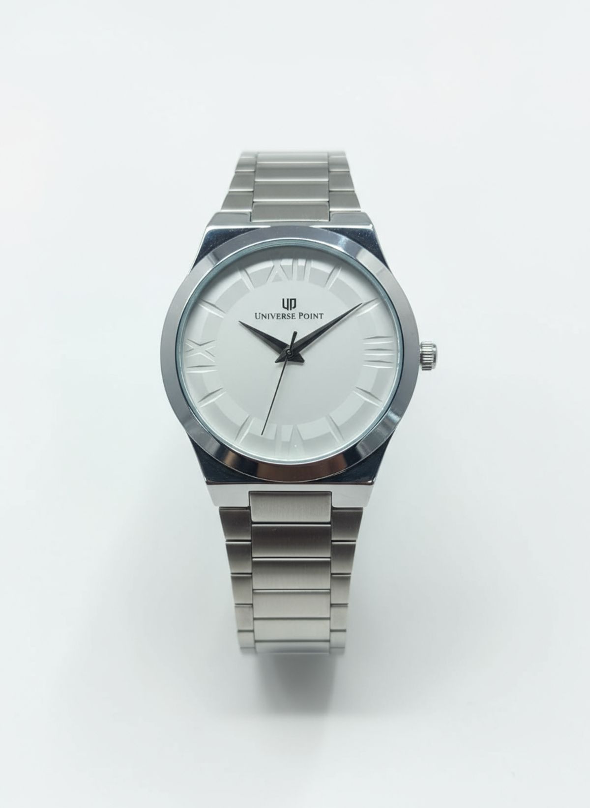 Universe Point White with subtle Roman numeral hour markers watch - Image 1