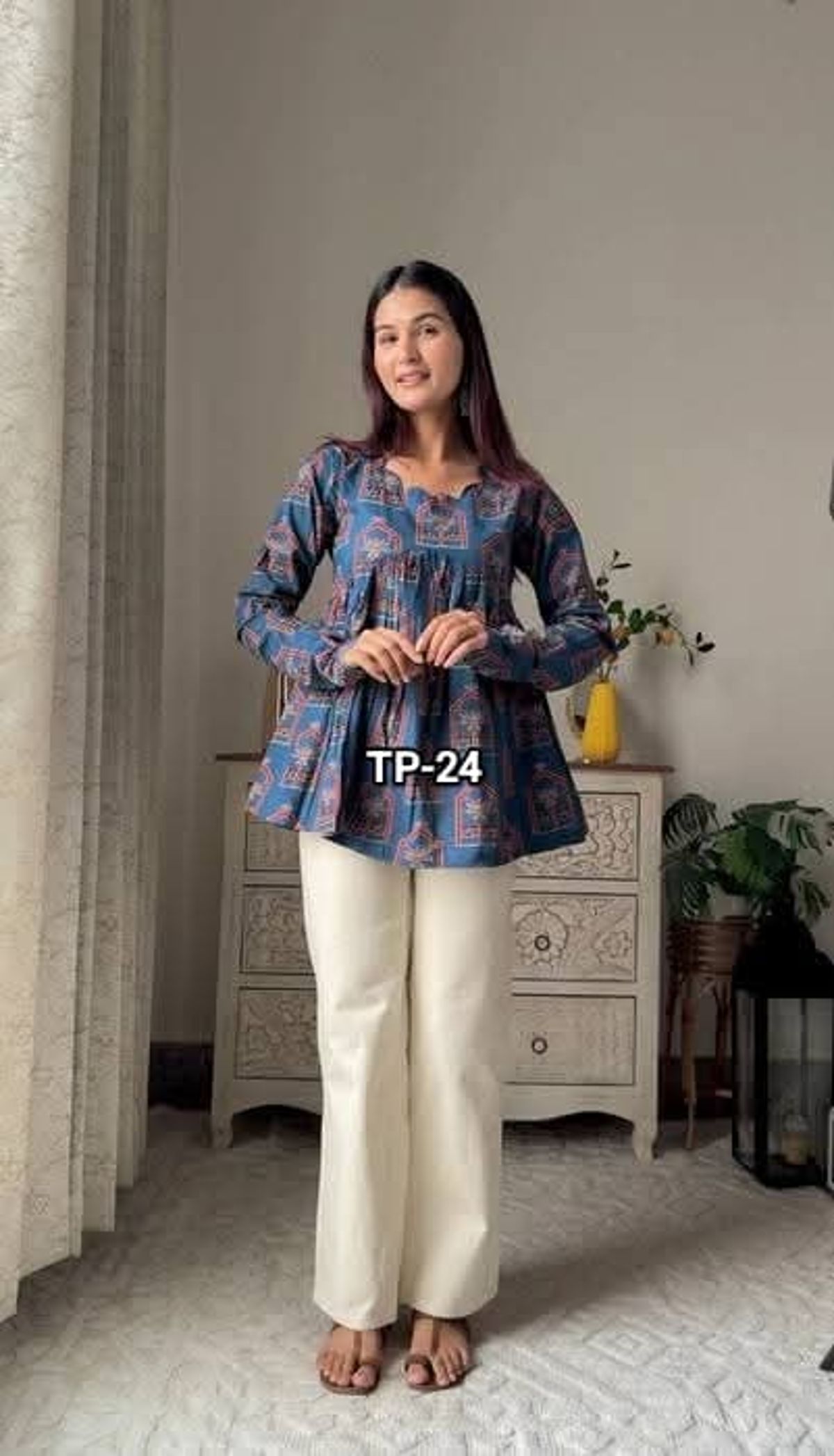 NEW YEAR VIBE TOP - Image 1