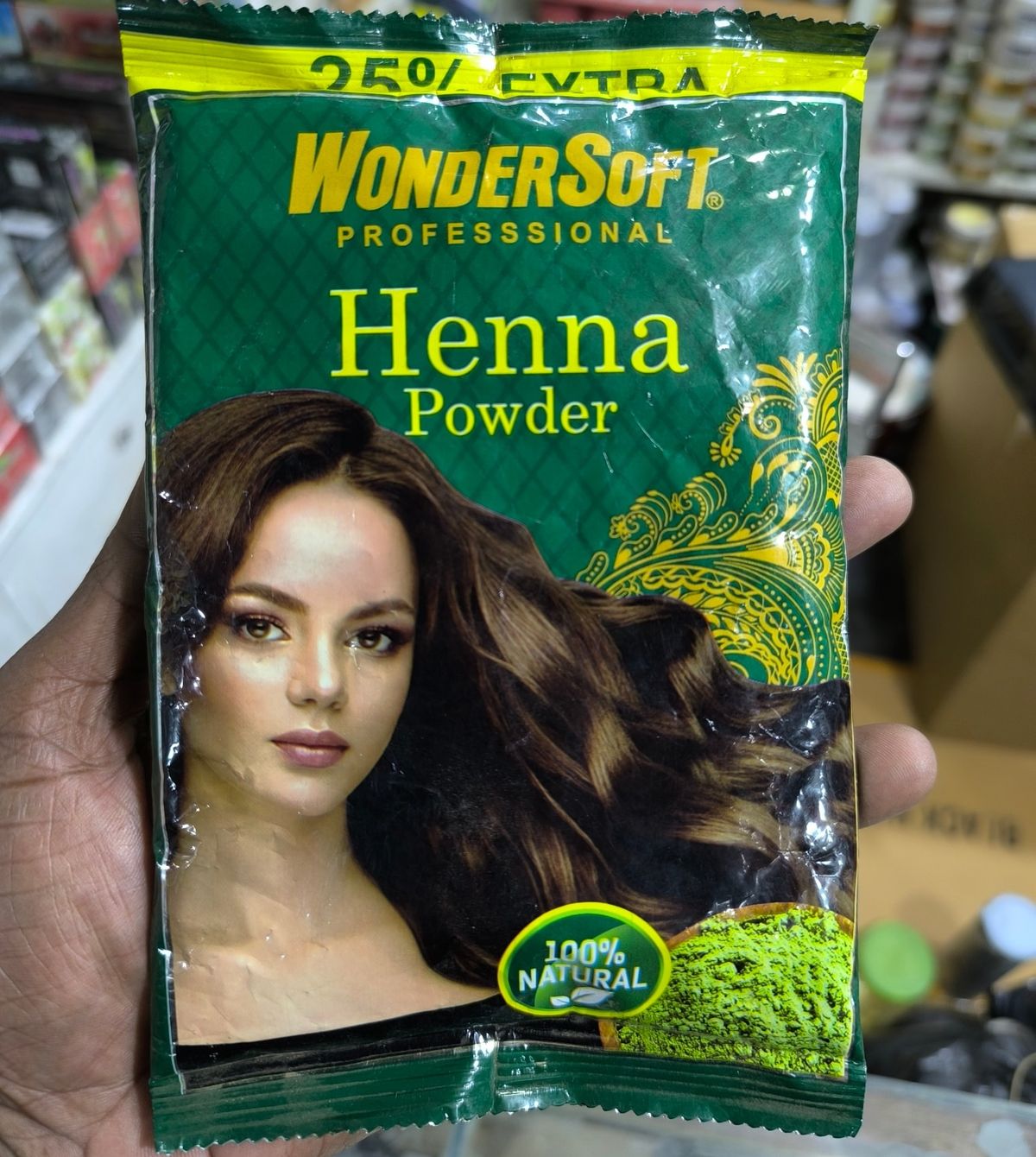 WonderSoft Professional Henna Powder 150 gm - Image 1