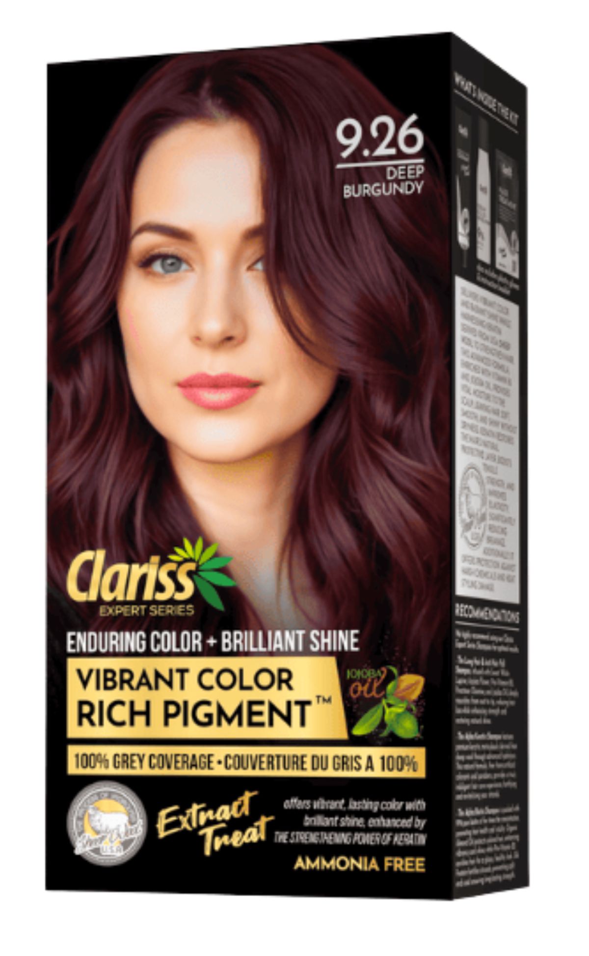 Clariss Hair Color 9.26 Deep Burgundy - Image 1