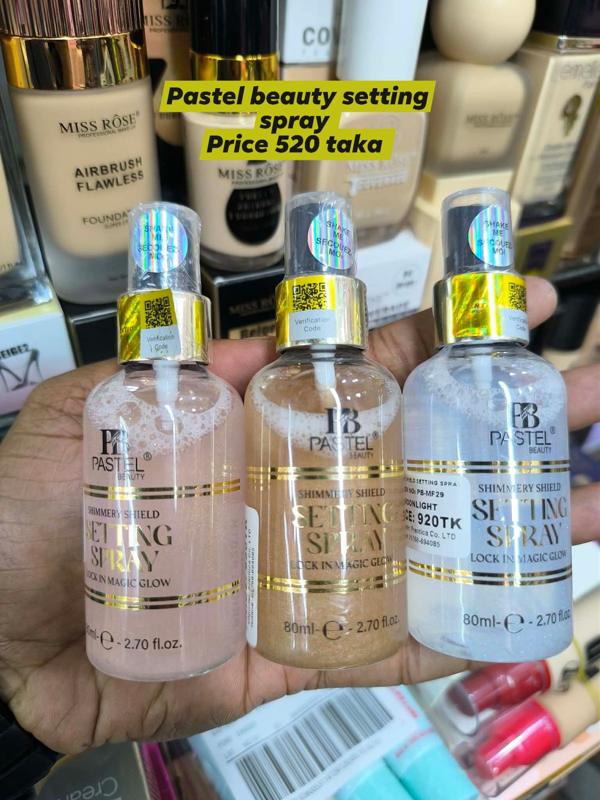 pastel beauty setting spray - Image 1