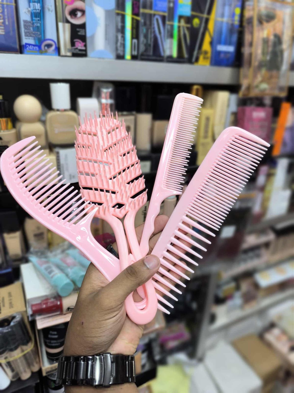 Pink Comb Set – 4 piece - Image 1