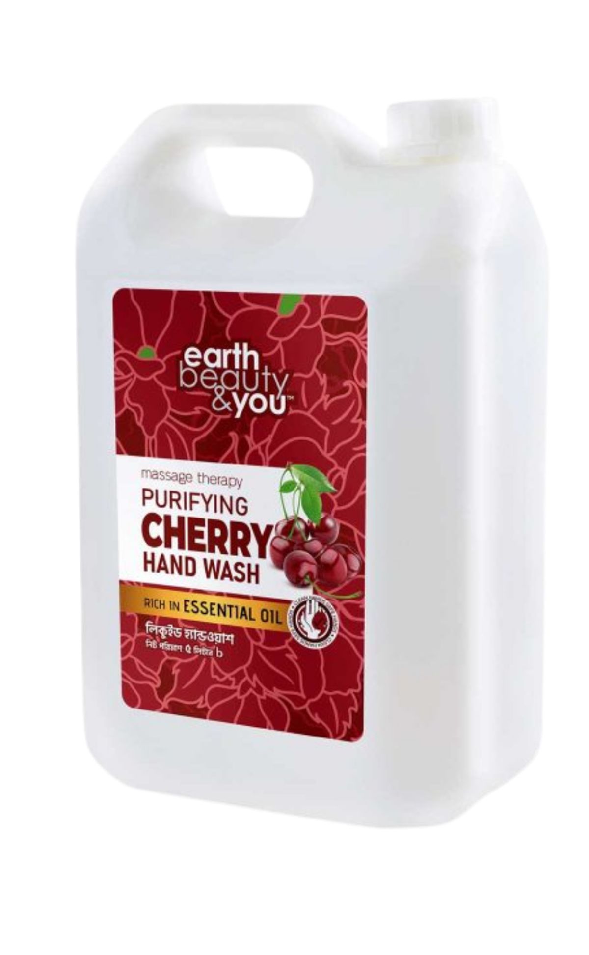 Earth Beauty & You Purifying Cherry Hand Wash-5L - Image 1