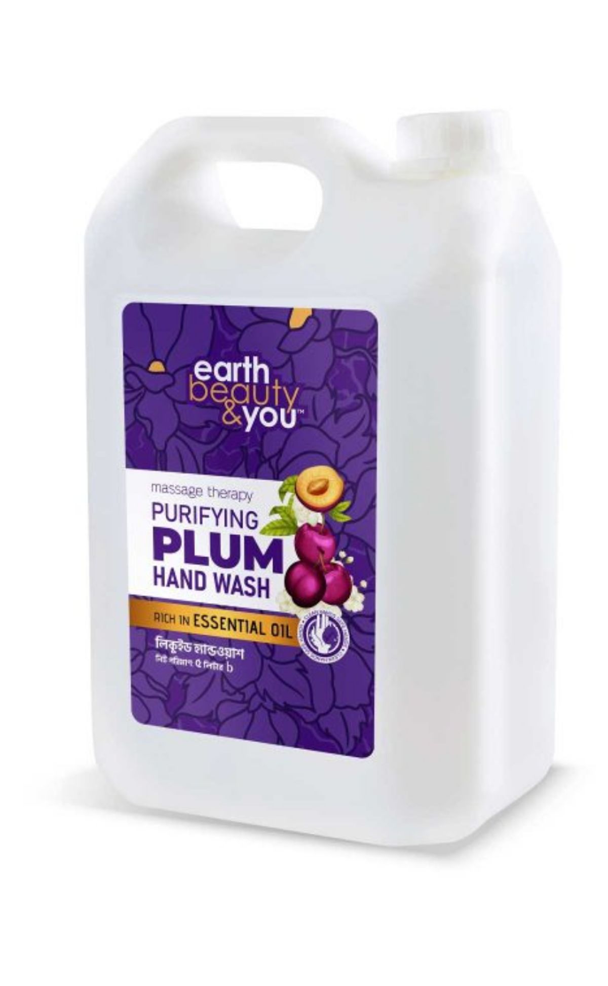 Earth Beauty & You Purifying Plum Hand Wash-5L - Image 1