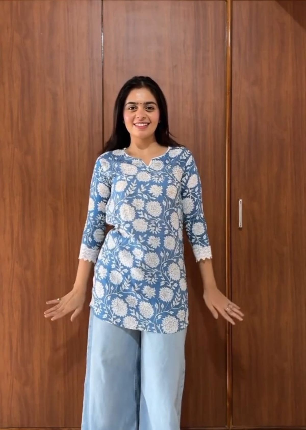 শর্ট কটন কামিজ - Image 1