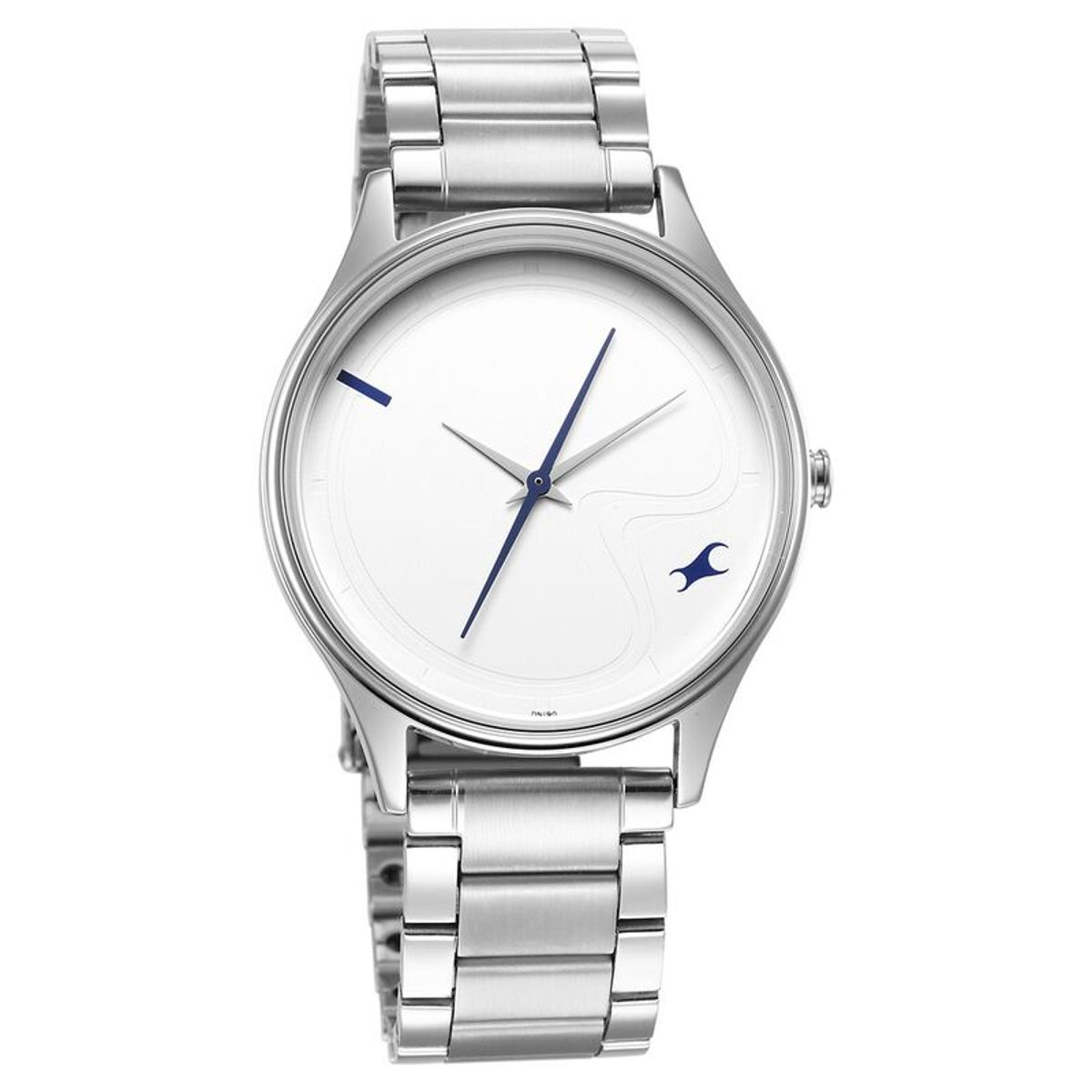 Fastrack NS3290SM01 Stunners Quartz Analog Silver Dial Metal Strap Watch - Image 1