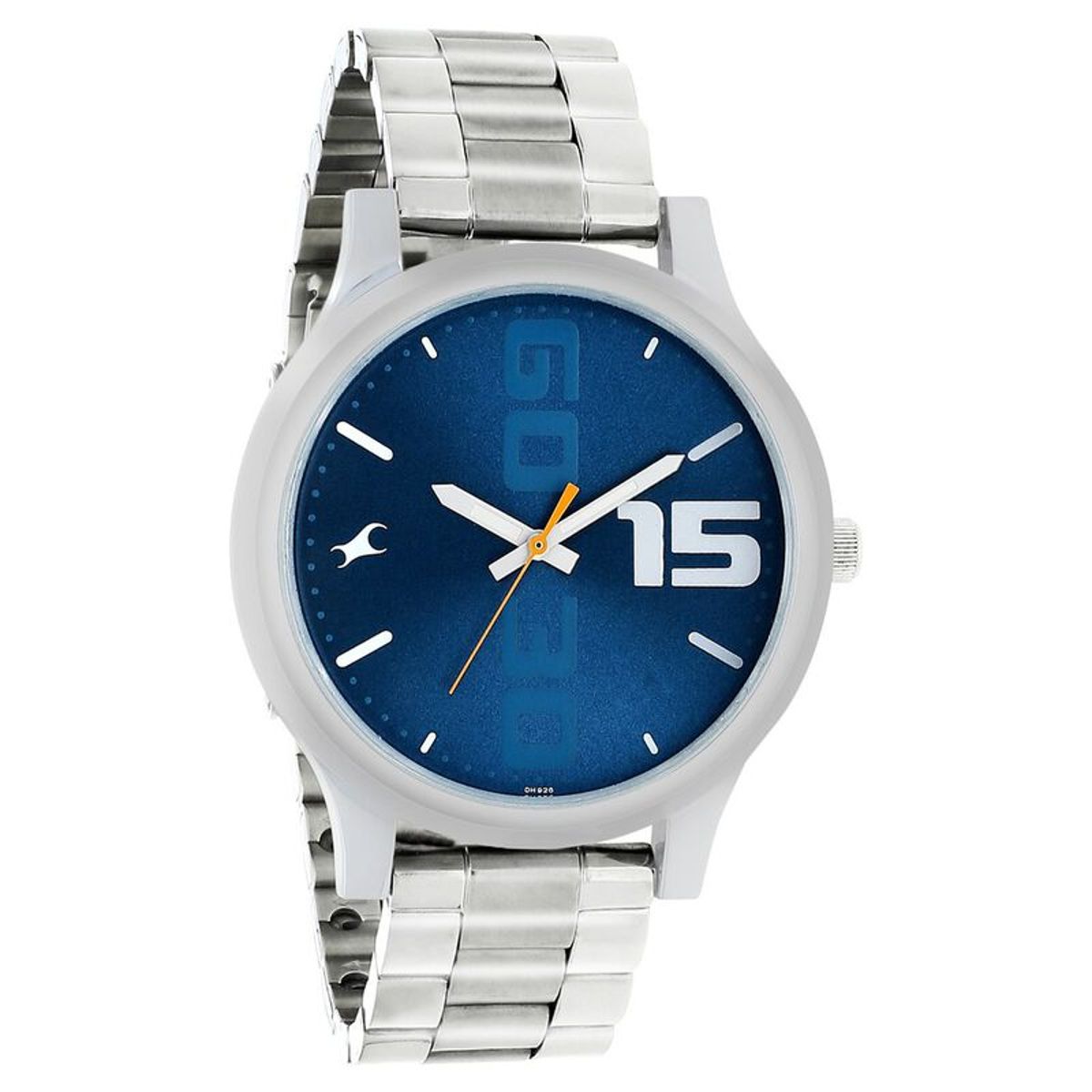 Fastrack NS38051SM05 Bold Quartz Analog Blue Dial Stainless Steel Strap Watch - Image 1