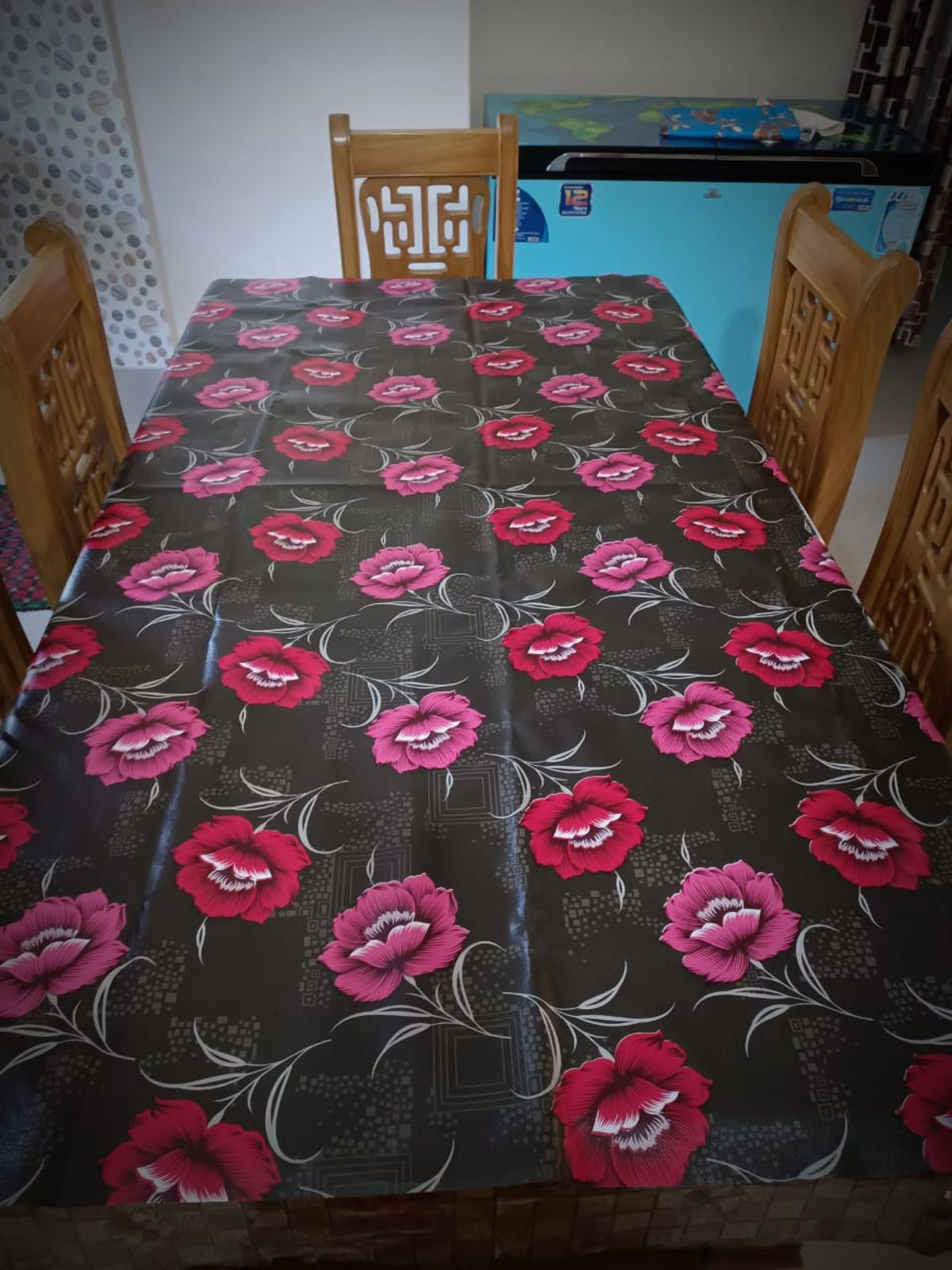 RT Leather Bronzing Tablecloth-84X55 inche - Image 1