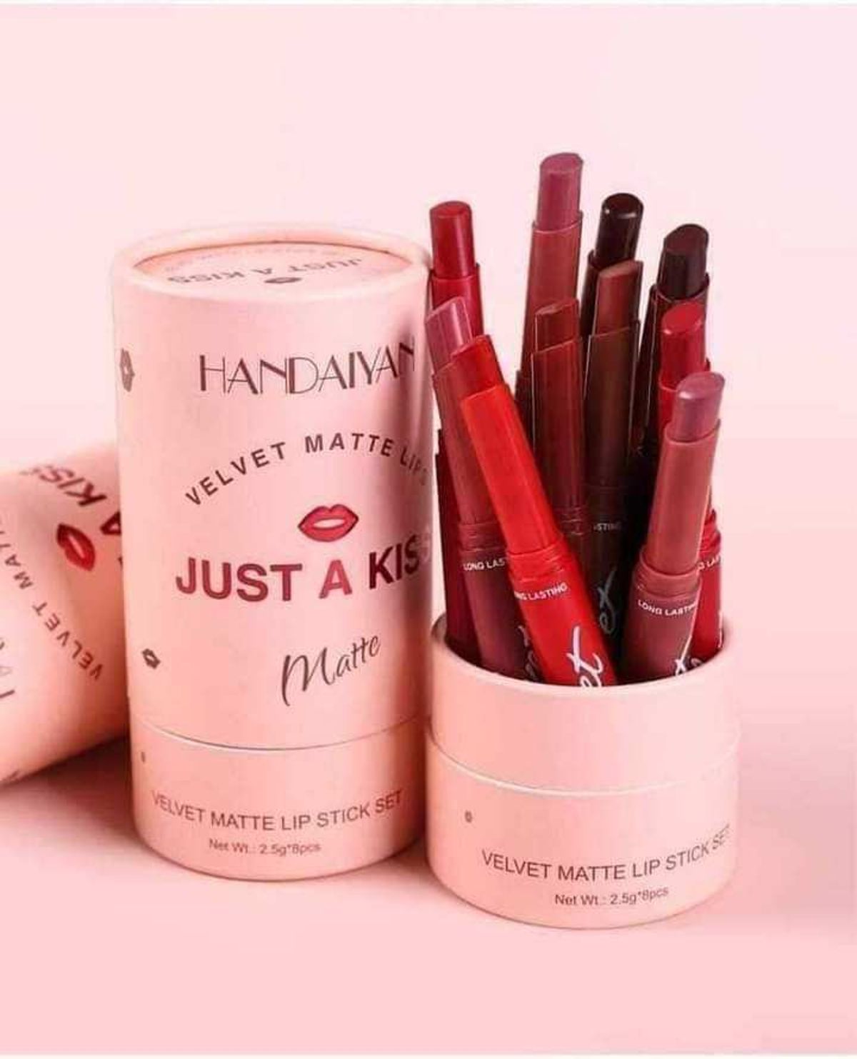 handian just a kiss lipstick set 8 piece - Image 1