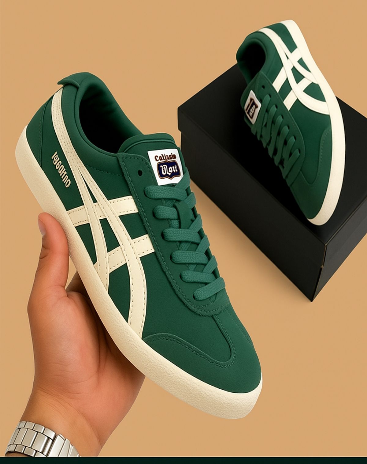 Onitsuka Tiger  Maxico 66 Green Color