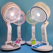 LR-2018 Fan (Adjustable rechargeable folding fan with LED light)_img_3