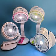 LR-2018 Fan (Adjustable rechargeable folding fan with LED light)_img_2