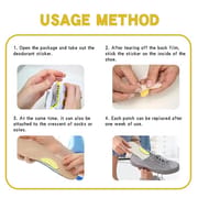 Shoes Deodorant Sticker (10pcs) – Foot Odor Remover & Freshness Patch_img_2