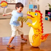 95cm Dinosaur Inflatable Punching Bag for Kids – Standing Bop Bag with Foot Pump for Active Play_img_0