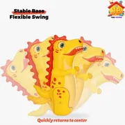 95cm Dinosaur Inflatable Punching Bag for Kids – Standing Bop Bag with Foot Pump for Active Play_img_7