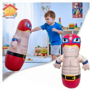 Large Wrestler Inflatable Punching Bag for Kids - Includes Foot Pump_img_0