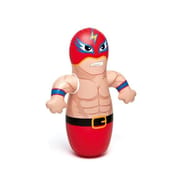 Large Wrestler Inflatable Punching Bag for Kids - Includes Foot Pump_img_8