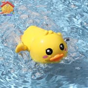 Classic Yellow Duck Bath Toy: Clockwork Swimming Action - Safe, Non-Toxic Floating Toy for Boys & Girls_img_7